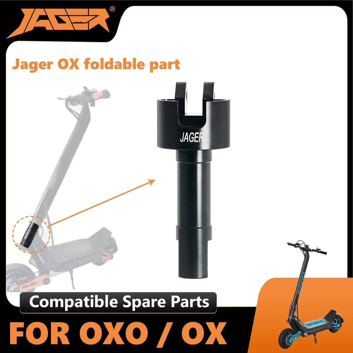 Jager foldable part for steam compatible with Inokim steam inokim parts accessories