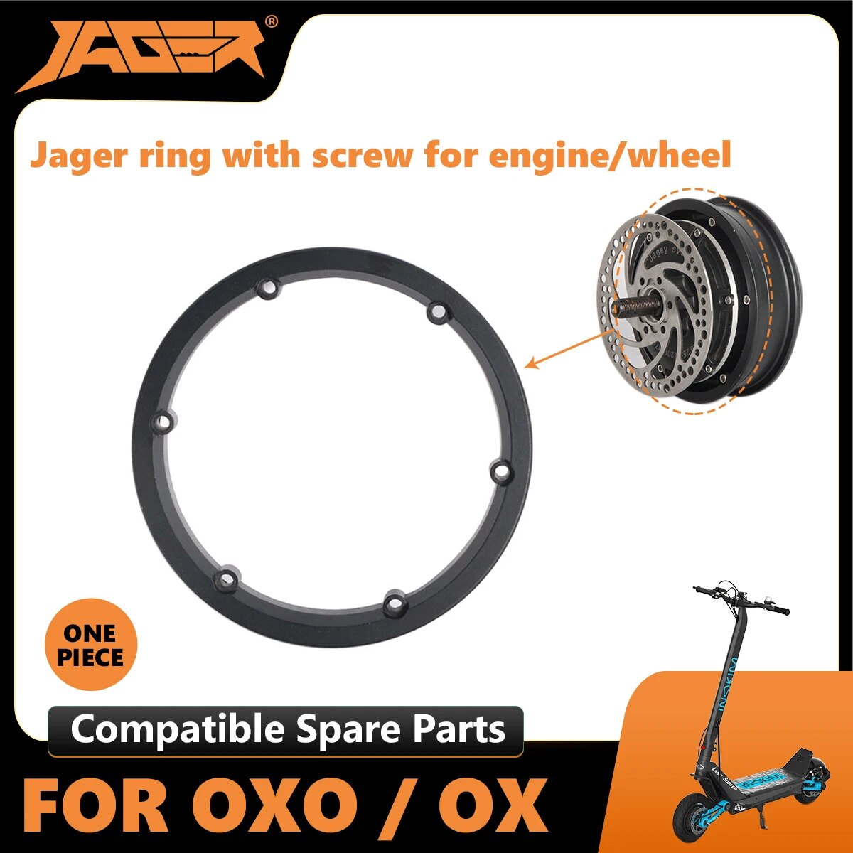 Jager ring with screw for engine compatible with Inokim parts accessories