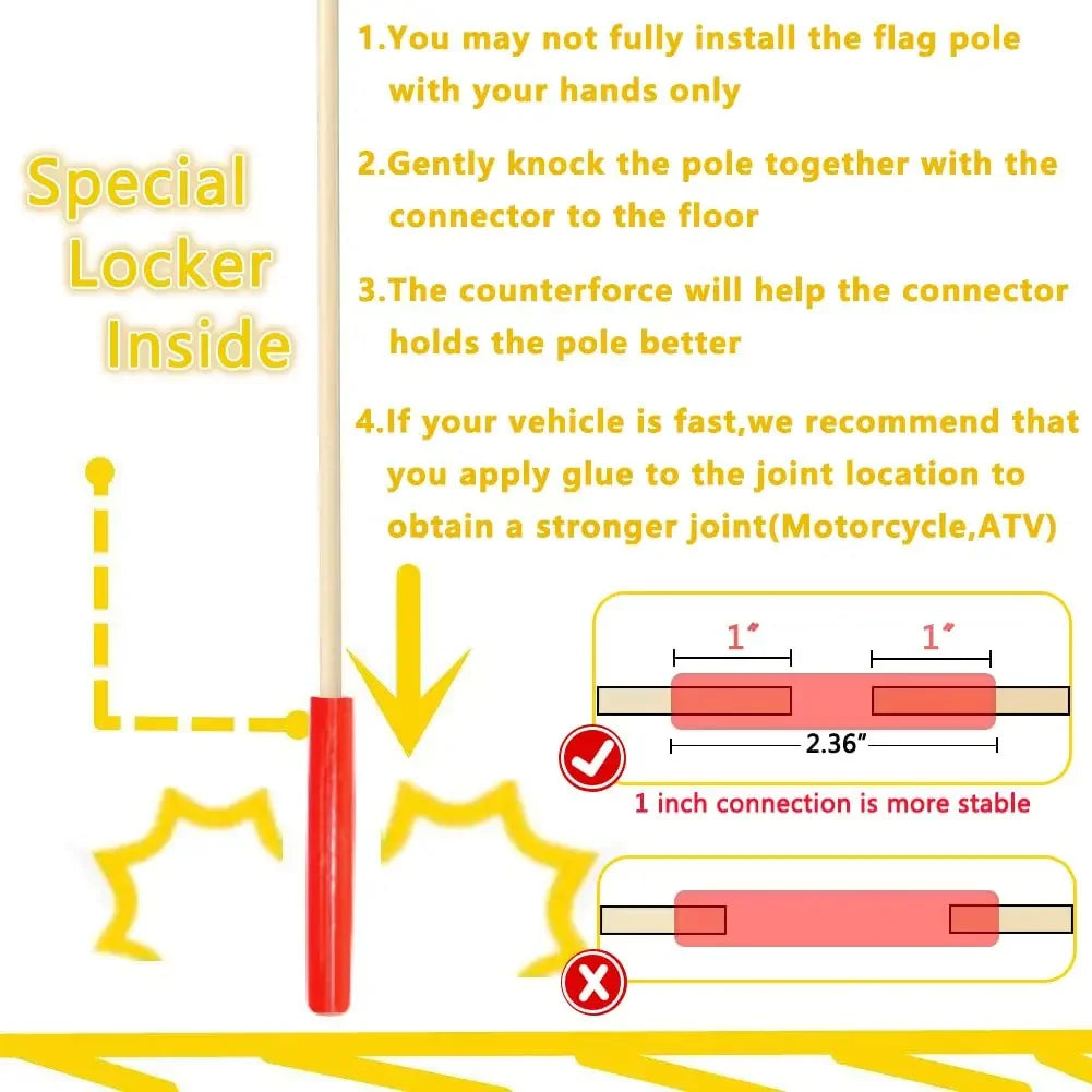 Flag Your eBike - 6 Feet