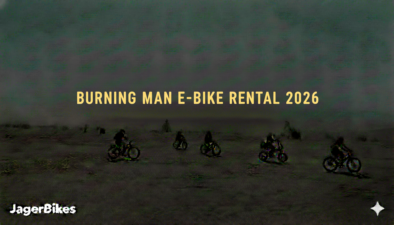 Burning Man E-bike Rental 2026
