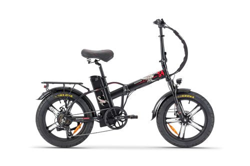 Burner S4 4-inch fat tire e-bike front view — Burning Man 2026 Jagerbikes