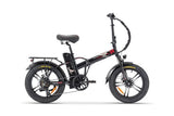 Burner S4 4-inch fat tire e-bike front view — Burning Man 2026 Jagerbikes
