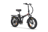 Burner S4 e-bike tire closeup — 4 inch fat tires for playa flotation