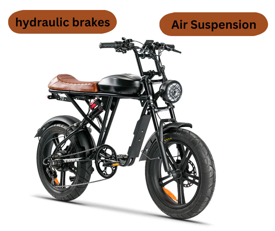 Burner B73 E-Bike Rental | Full Suspension Playa Cruiser from $900