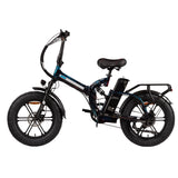 Burner X4.5 LED — Burning Man 2027 E-Bike Rental | RGB LED Fat Tire Folding E-Bike | Reno NV from $990