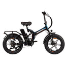 Burner X4 LED — Burning Man 2026 E-Bike Rental | RGB LED Fat Tire Folding E-Bike | Reno NV from $750