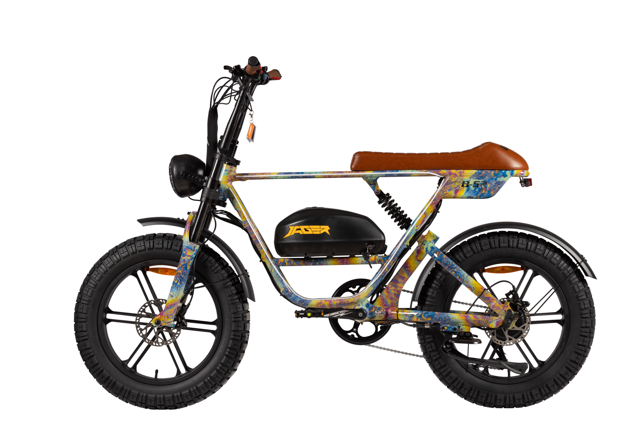 Burner B52 LED — Burning Man 2026 E-Bike Rental | Glow-in-the-Dark Fat Tire Cruiser | Reno NV from $1,500
