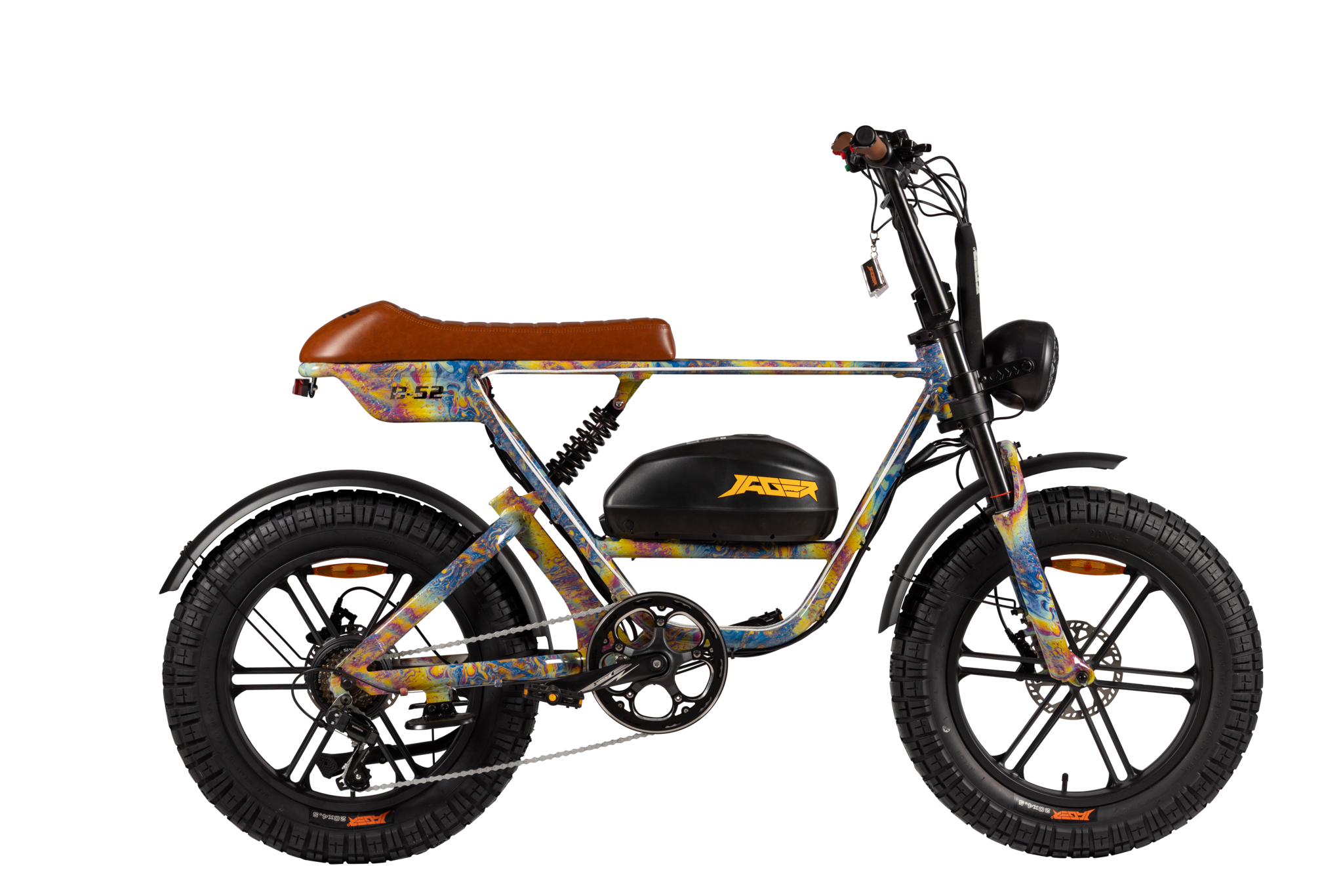 Burner B52 LED — Burning Man 2026 E-Bike Rental | Glow-in-the-Dark Fat Tire Cruiser | Reno NV from $1,500