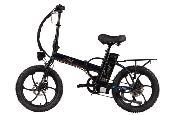 Burner Spirit LED — Burning Man 2026 E-Bike Rental | LED Off-Road Folding E-Bike | Reno NV from $700