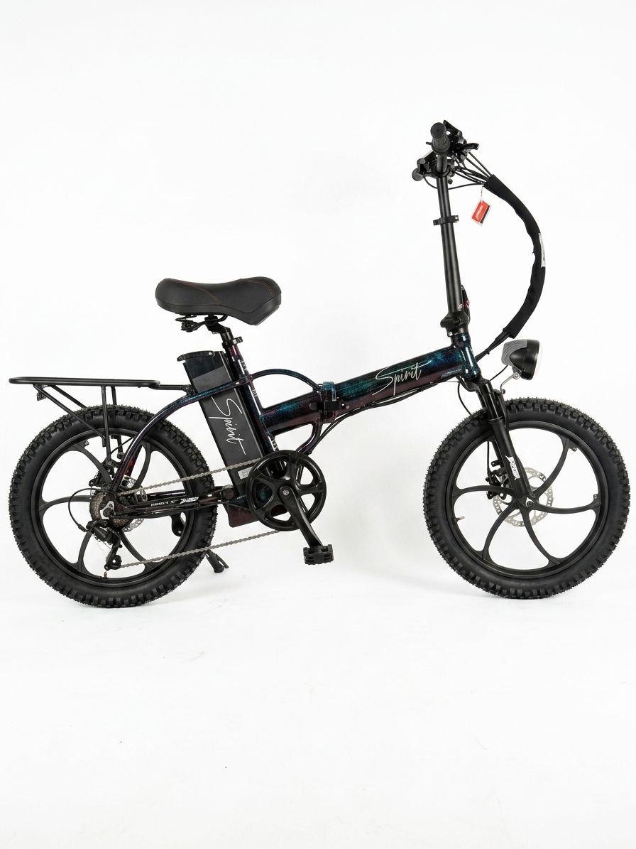 Burner Spirit LED — Burning Man 2026 E-Bike Rental | LED Off-Road Folding E-Bike | Reno NV from $550