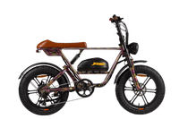 Burner B52 LED — Burning Man 2026 E-Bike Rental | Glow-in-the-Dark Fat Tire Cruiser | Reno NV from $1,500