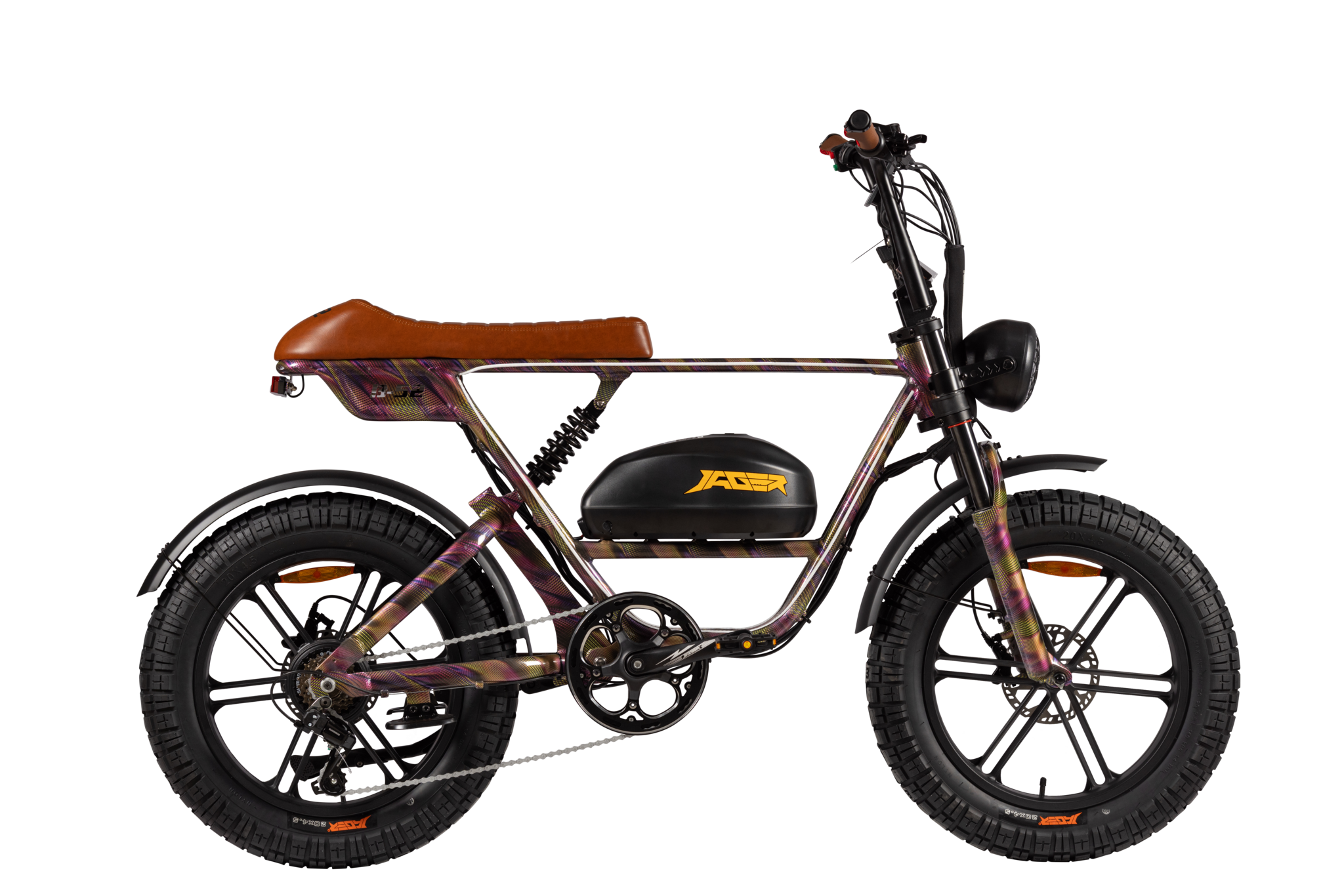 Burner B52 LED — Burning Man 2026 E-Bike Rental | Glow-in-the-Dark Fat Tire Cruiser | Reno NV from $1,500