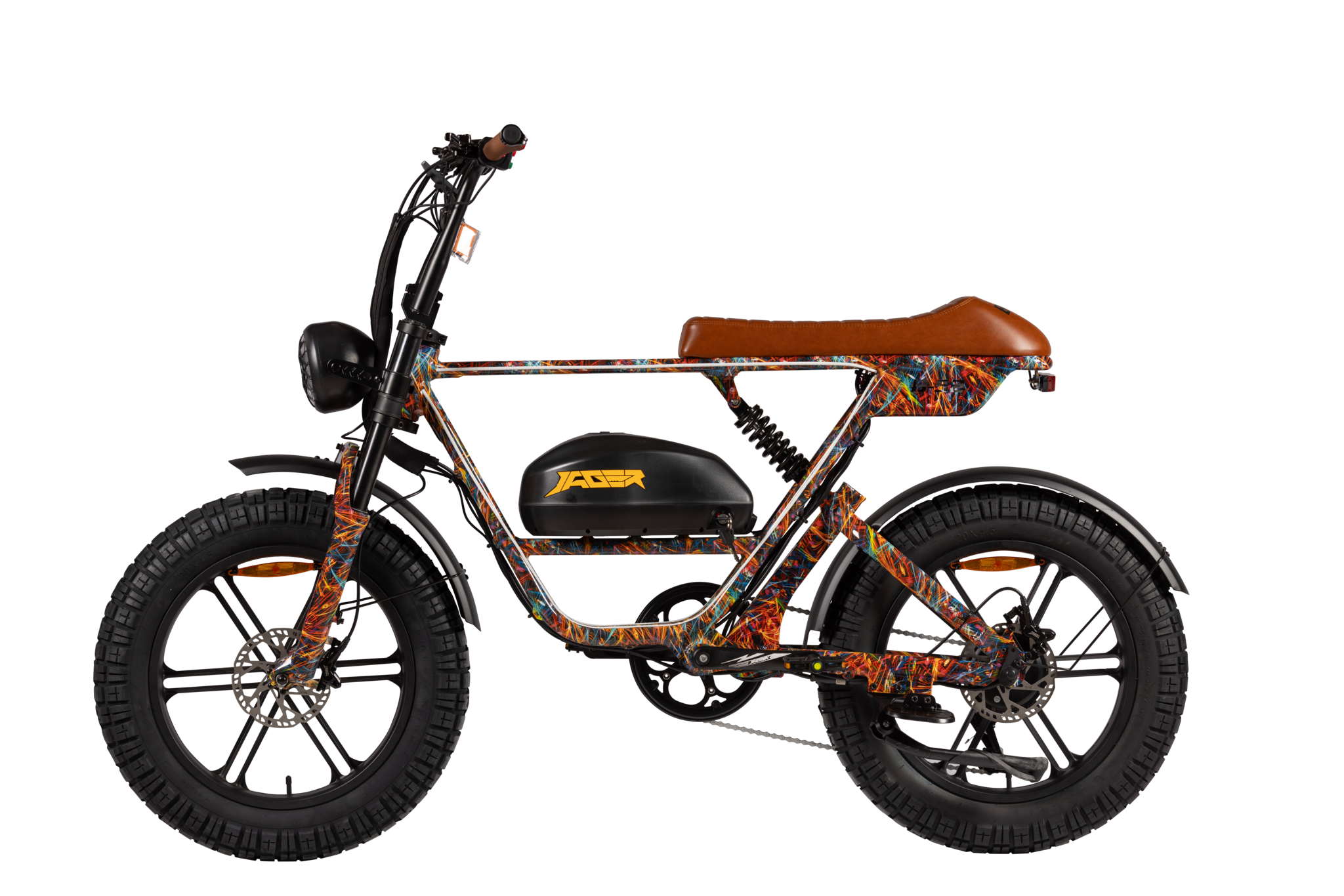 Burner B52 LED — Burning Man 2026 E-Bike Rental | Glow-in-the-Dark Fat Tire Cruiser | Reno NV from $1,500