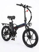 Burner Spirit LED — Burning Man 2026 E-Bike Rental | LED Off-Road Folding E-Bike | Reno NV from $550