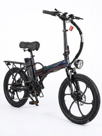 Burner Spirit LED — Burning Man 2026 E-Bike Rental | LED Off-Road Folding E-Bike | Reno NV from $550