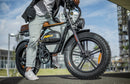 Jager B52 electric fat tire bike black side view NYC United