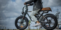 Jager B52 fat tire electric bike detail view NYC United