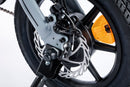 Jager Pixie folding electric bike grey side view