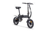 Jager Pixie folding electric bike black side view