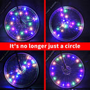 LED Bike Wheel Light With String Lights