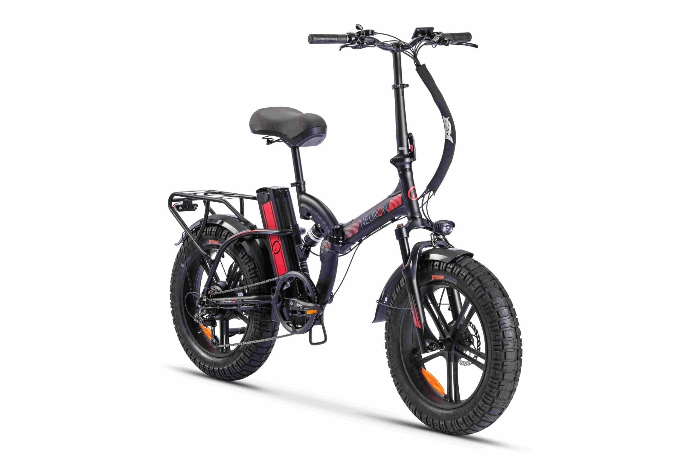 Burner Neuron 4.5 ultra fat tire e-bike — 4.5 inch playa tires Jagerbikes