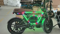 Burner B52 LED — Burning Man 2026 E-Bike Rental | Glow-in-the-Dark Fat Tire Cruiser | Reno NV from $1,500