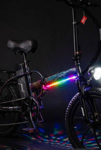 Burner Spirit LED — Burning Man 2026 E-Bike Rental | LED Off-Road Folding E-Bike | Reno NV from $700