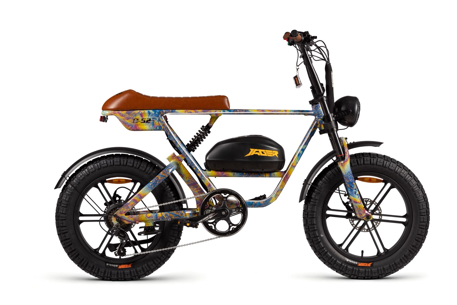 Burner B52 LED — Burning Man 2026 E-Bike Rental | Glow-in-the-Dark Fat Tire Cruiser | Reno NV from $1,500